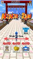 NINJA RUN Affiche