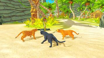 Wild Cougar Family Simulator ảnh chụp màn hình 2