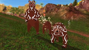 Bear Simulator Family Survival ảnh chụp màn hình 2