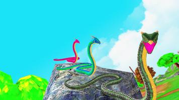 Snake vs Anaconda Family Game ảnh chụp màn hình 1