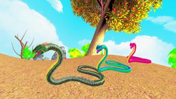 Snake vs Anaconda Family Game ảnh chụp màn hình 2