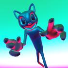Escape Horror Cartoon cat Game Zeichen