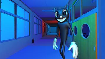 Escape Horror Cartoon cat Game Screenshot 1