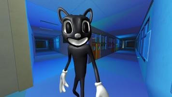 Escape Horror Cartoon cat Game capture d'écran 3