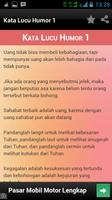 565 Kata Lucu Humor screenshot 1