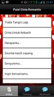 Puisi Cinta Romantis poster