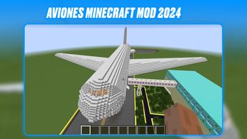 Aviones Minecraft Mod 2024 Poster