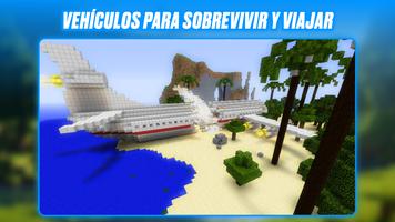 Aviones Minecraft Mod 2024 captura de pantalla 2