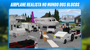 Aeroporto Minecraft Mod 2024 imagem de tela 1