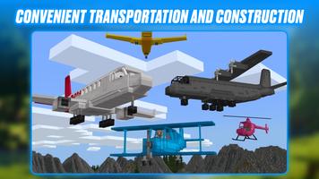 Airplane Minecraft Mod 2024 screenshot 3