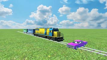 Jogos de trem vs carros. imagem de tela 3