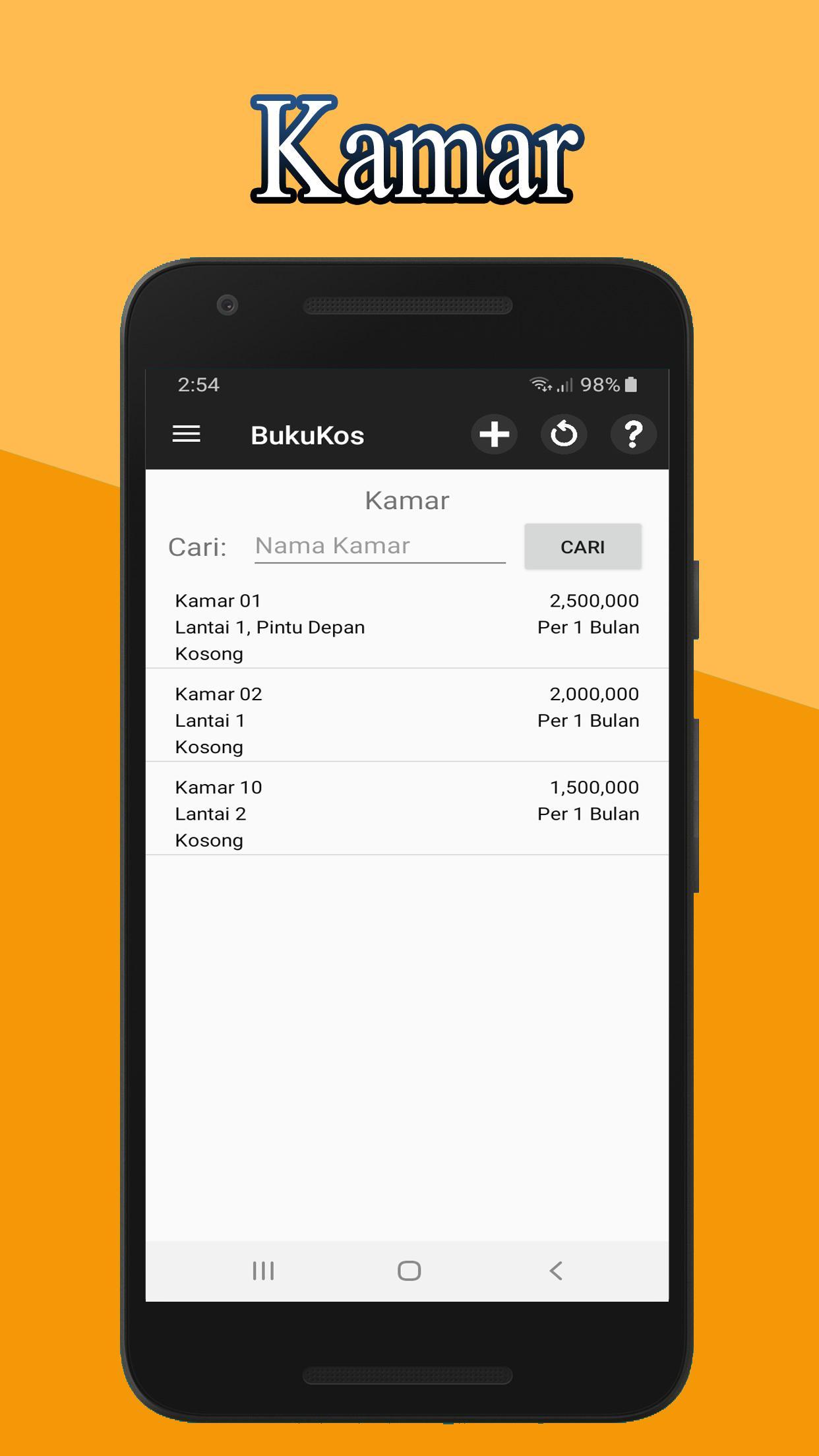 Aplikasi Kos Kosan Buku Kos - Pembukuan untuk kos kosan / indekos for Android - APK Download