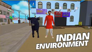 Indian Gully Gangster Sim 3D ポスター