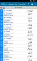 Al Quran Indonesia dan Terjemahan Affiche