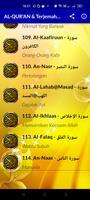 AL-QUR'AN & Terjemahan Penuh Ekran Görüntüsü 3