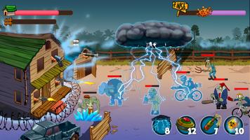 Zombie Rush Village Defense Ekran Görüntüsü 2