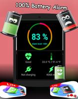 Full Charge Battery Alarm : Low Battery Alert Affiche
