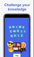 Guess the anime - Emoji quiz plakat