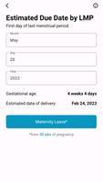 Obstetric Calculator تصوير الشاشة 1