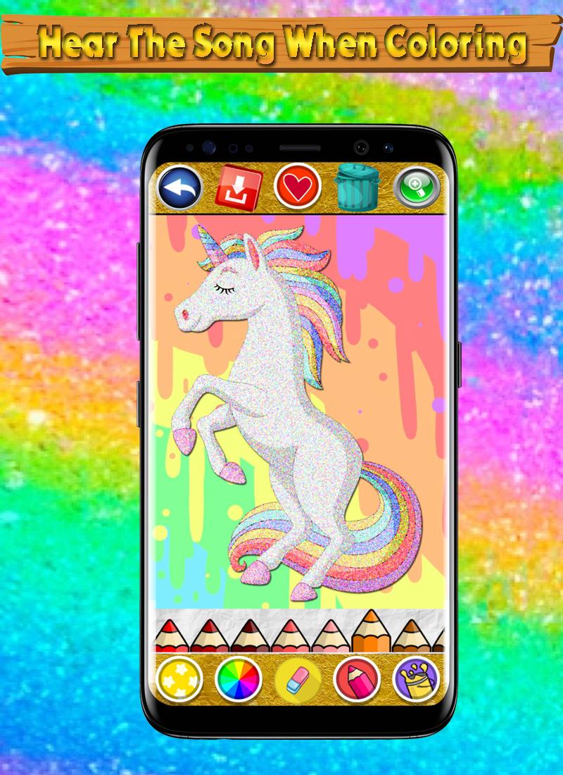 Download Unicorn Coloring Book Glitter For Android Apk Download