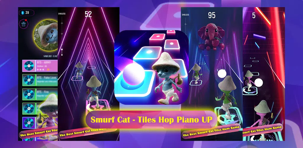 Smurf Cat - Piano Game Tiles for Android - Free App Download