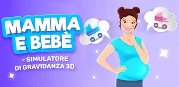 Mom e bebè Gioco di gravidanza