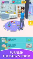 Baby & Mom 3D - Pregnancy Sim اسکرین شاٹ 2