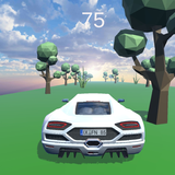 Forest car drive 图标