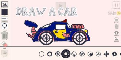 Poster Draw Your Car - Create Build a