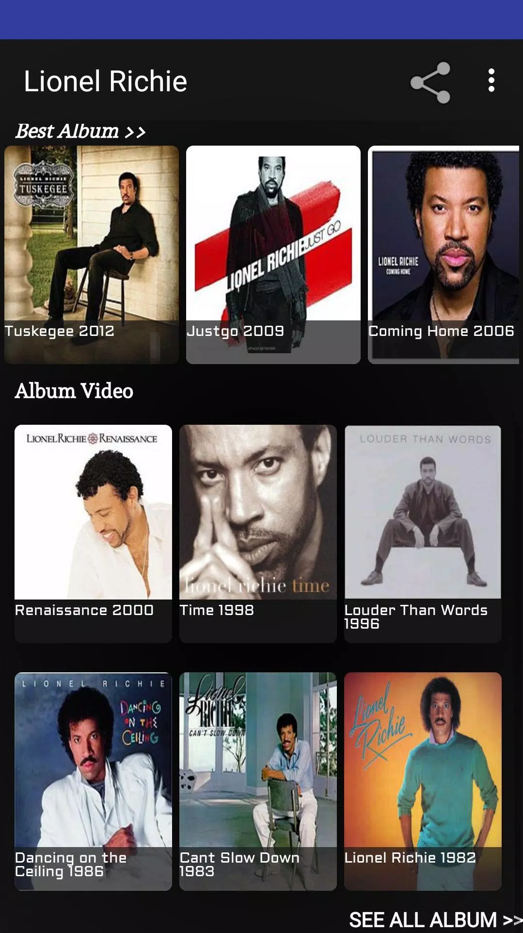 Lionel Richie Best Songs Best Albums Video Music APK for Android Download