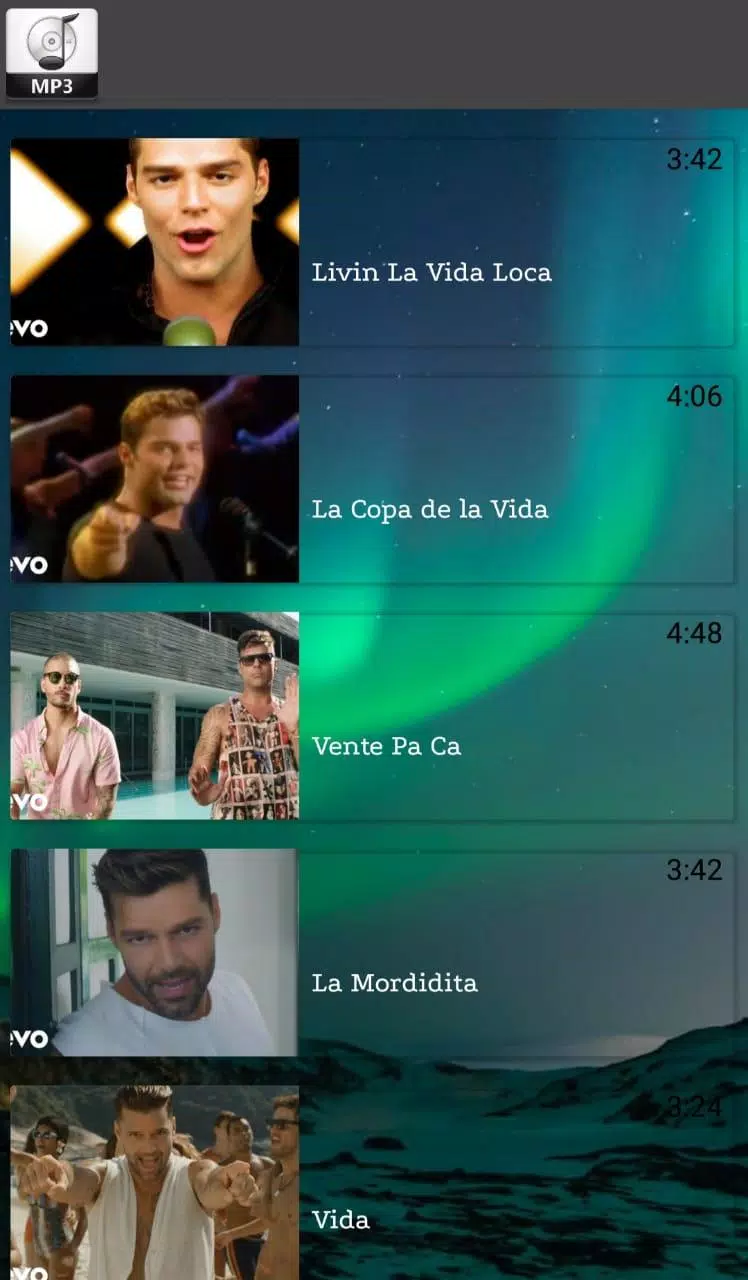 Ricky Martin All Song, Albums, Videos, Mp3 & Liric APK for Android Download