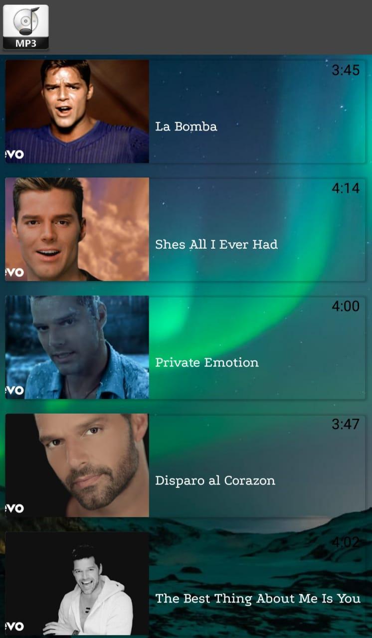 Ricky Martin All Song, Albums, Videos, Mp3 & Liric for Android - APK  Download