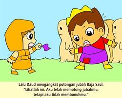 Alkitab Anak : Daud dan Saul Ekran Görüntüsü 3
