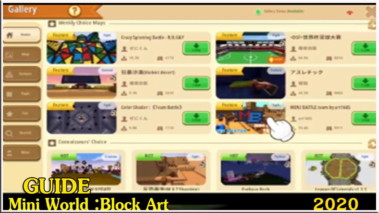 Tips: Mini world blocks Art 2 - Latest version for Android