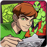 Alien Ben Coloring Pages