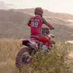 Desert Motocross Bike Stunts simgesi