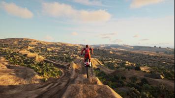 Desert Motocross Bike Stunts plakat