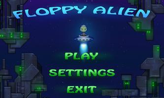 Floppy Alien الملصق