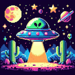 Alien in Space