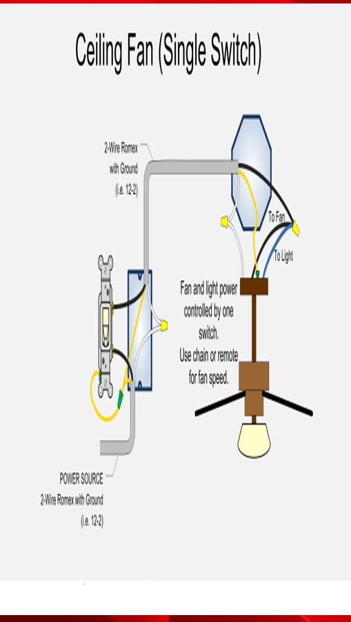 ceiling fan wiring diagram for android  apk download