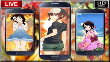 Cute Girls Anime Wallpapers Live HD ภาพหน้าจอ 2