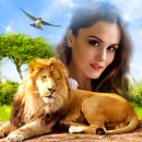 Animaux Cadres Photo 🐅🐈 Animal Sauvage APK