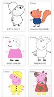 How to Draw Pepo Piglet Family screenshot 7
