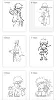 Cách vẽ Naruto Uzumaki ảnh chụp màn hình 2