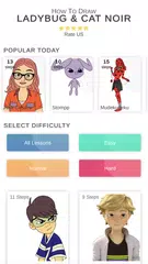 How to draw Lady and Cat APK download