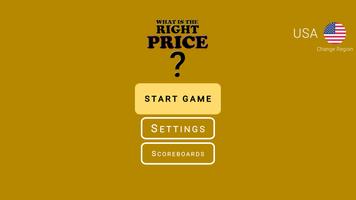 What Is The Right Price? poster