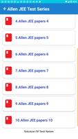 Allen Study Material, Test papers, JEE mains Books capture d'écran 3