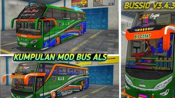 Livery Mod Bussid ALS HD poster