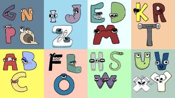 Alphabet Lore (A-Z) Helper Plakat