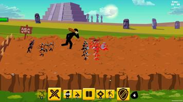 Stick man  : Blue crystal war screenshot 3